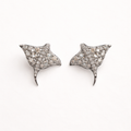 925 Sterling Silver Moissanite 2.00ct Stud Earrings