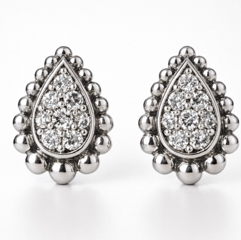 925 Sterling Silver Moissanite 2ct Stud Earrings