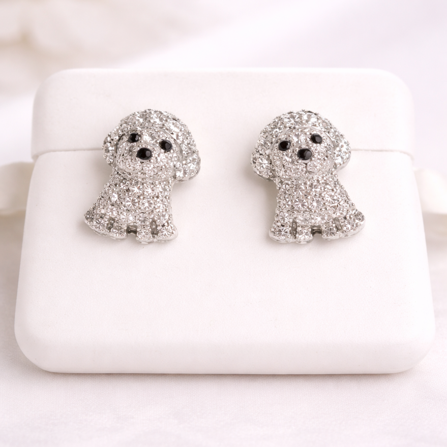 925 Sterling Silver Moissanite 1.0ct Stud Earrings