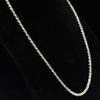 24in Classic 3.6mm 925 Sterling Silver Rope Chain Necklace (2)