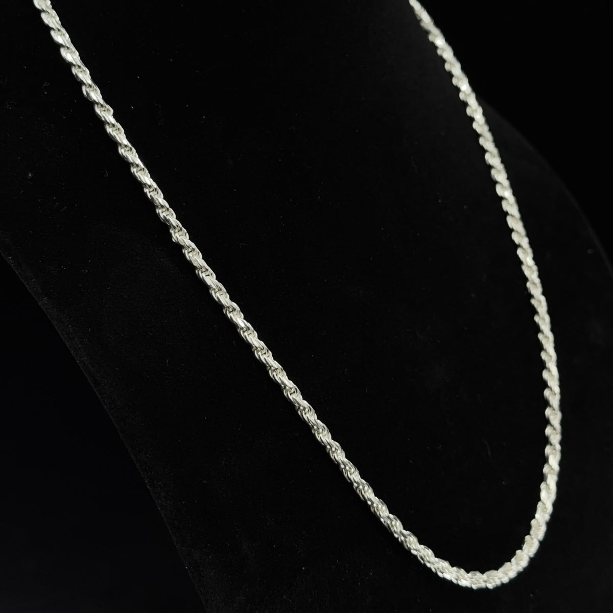 24in Classic 3.6mm 925 Sterling Silver Rope Chain Necklace (2)