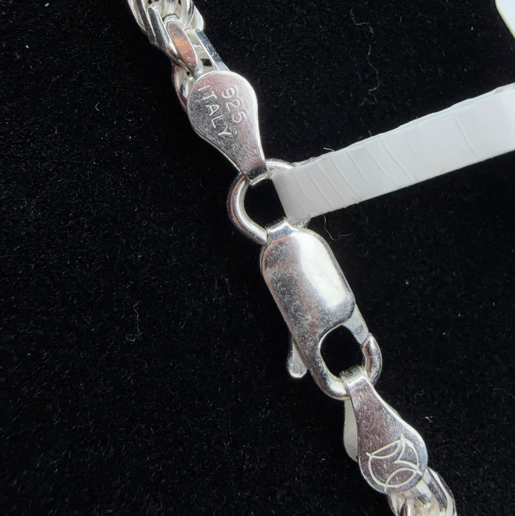 24in Classic 3.6mm 925 Sterling Silver Rope Chain Necklace (4)