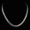 Bold 8.6mm 22in 925 Sterling Silver Flat Curb Chain Necklace 40.58g