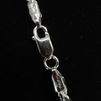 Thick 26in 925 Sterling Silver Twisted Rope Chain Necklace 48g (3)