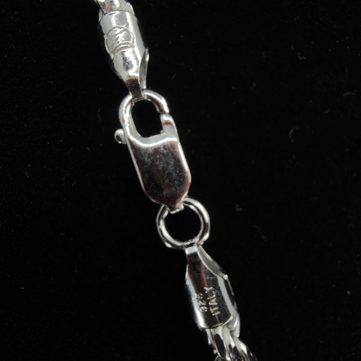 Thick 26in 925 Sterling Silver Twisted Rope Chain Necklace 48g (3)
