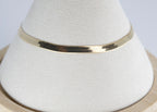 Yellow 14k Gold over Herringbone Bracelet (3)