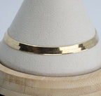 Yellow 14k Gold over herringbone bracelet (4)