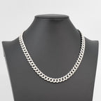 24ct Moissanite 925 Silver Miami Cuban Chain 20in 10mm