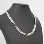 24ct Moissanite 925 Silver Miami Cuban Chain 20in 10mm (2)