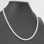 20in 5mm Classic Moissanite Tennis Necklace in 925 Sterling Silver, 60ct, 51g (2)