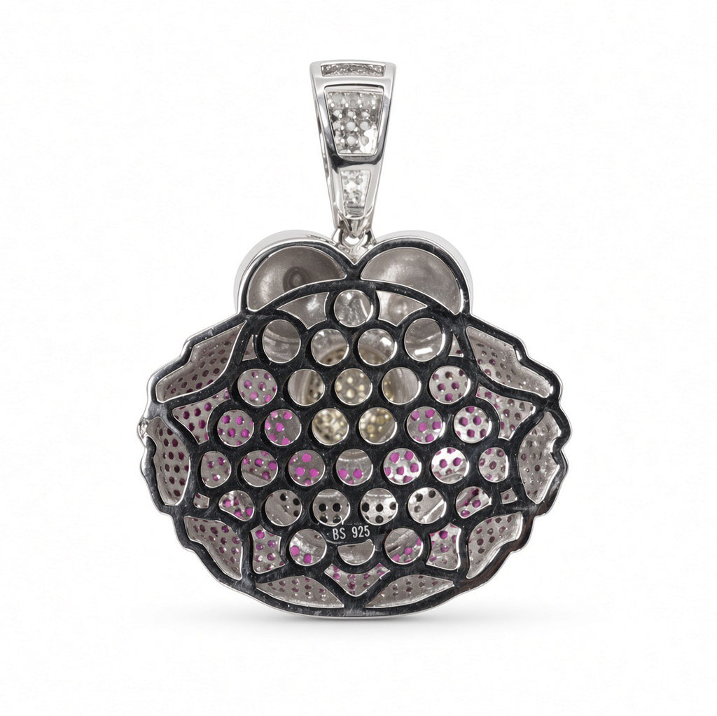 Elmo Pendant in 925 Sterling Silver (2)