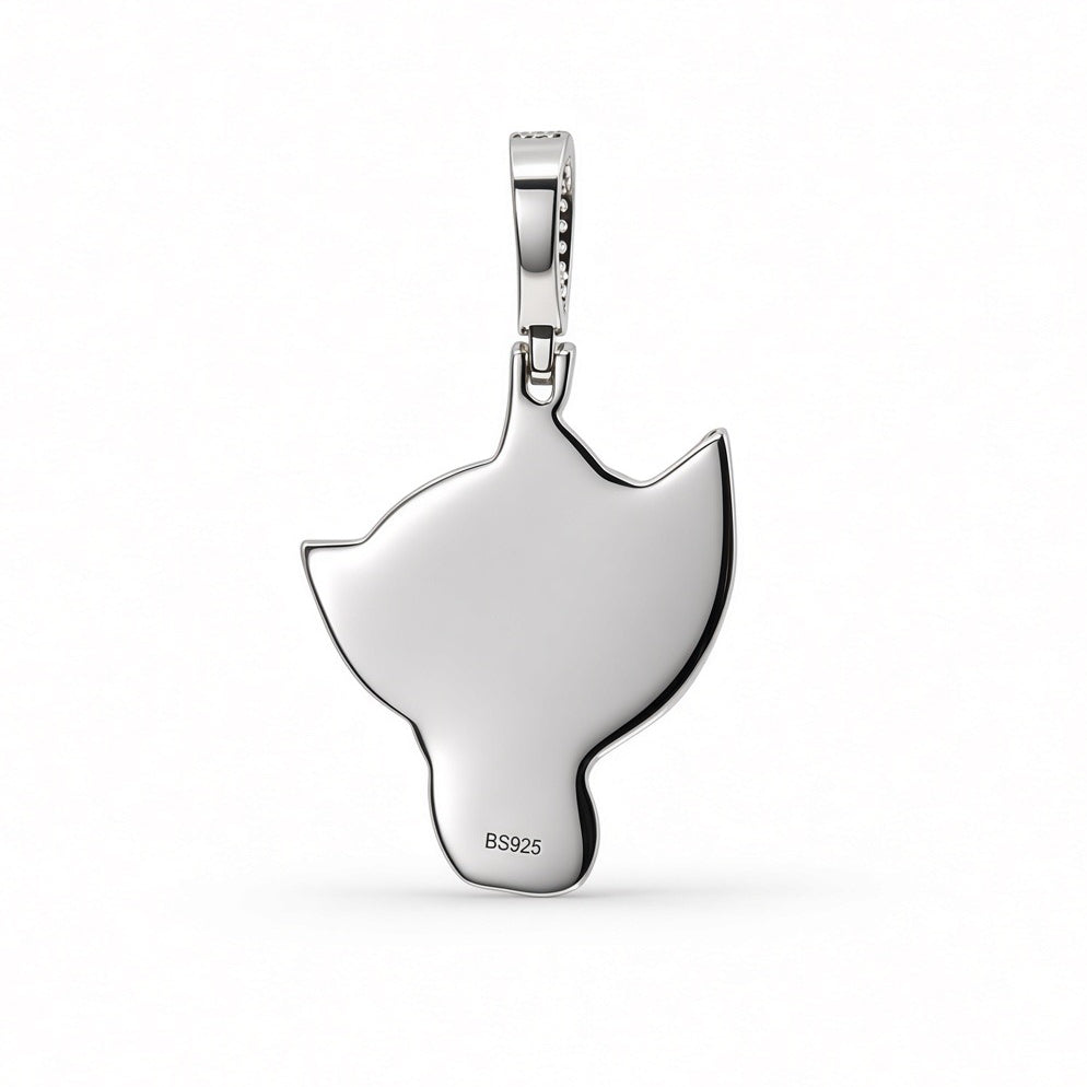 Powerpuff Girls Buttercup Cubic Zirconia 925 Silver Pendant (2)