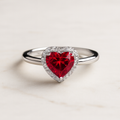 Red Heart Ring