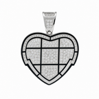 Iced Out Dripping Heart 5ct Moissanite 925 Sterling Silver Pendant (2)