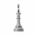 Chess Tower 925 Silver Moissanite Pavé Pendant 1.75ct