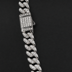 24in 8mm Iced Moissanite 925 Sterling Silver Miami Cuban Chain, 74g (4)