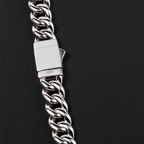 24in 8mm Iced Moissanite 925 Sterling Silver Miami Cuban Chain, 74g (6)