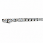 6.5in 925 Silver Moissanite Tennis Bracelet 4 MM 11.5ct (2)