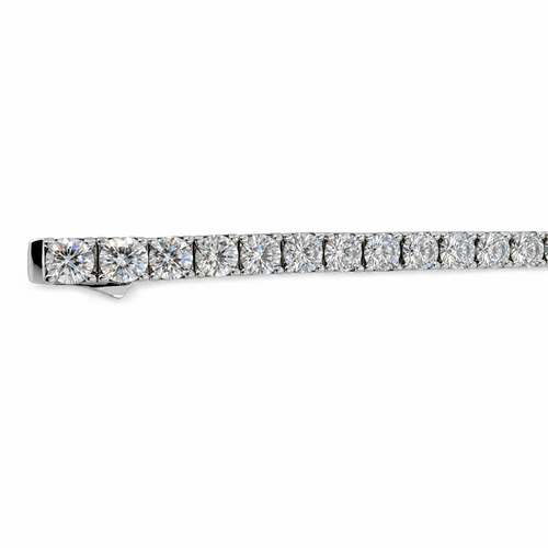 6.5in 925 Silver Moissanite Tennis Bracelet 4 MM 11.5ct (2)