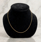 18” 925 Rose Gold-Plated Twisted Rope Chain Necklace
