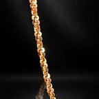 18” 925 Rose Gold-Plated Twisted Rope Chain Necklace (2)
