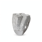 Iced-Out Fleur-de-Lis Signet Ring in Silver (4)