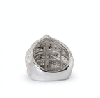 Iced-Out Fleur-de-Lis Signet Ring in Silver (7)