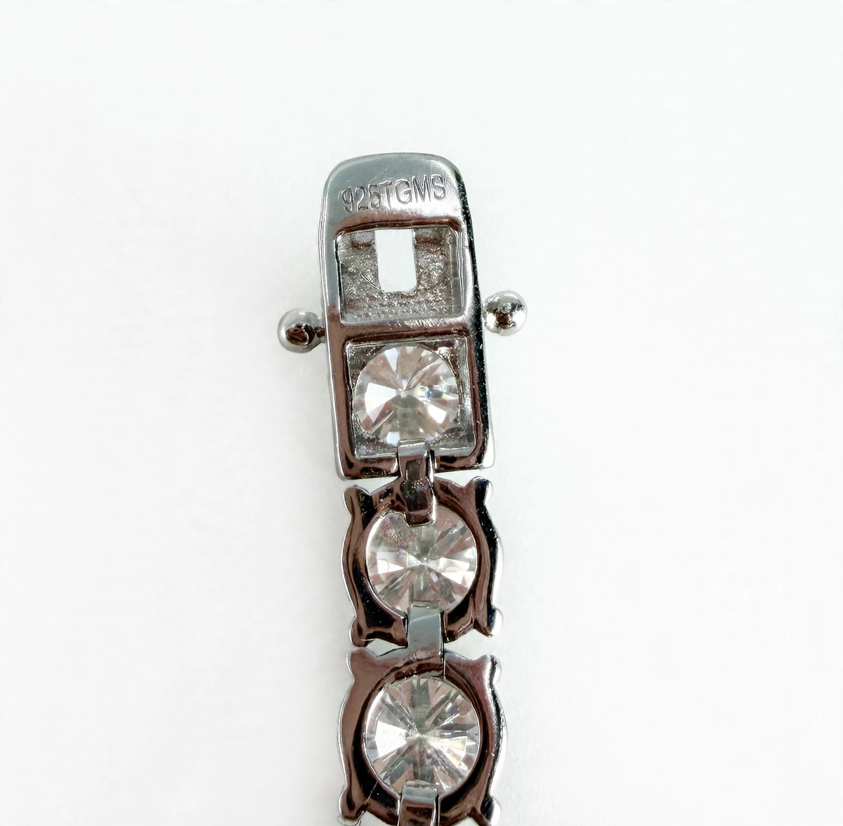 925 Sterling Silver Moissanite Tennis Bracelet (6)
