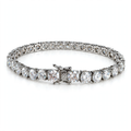 925 Sterling Silver Moissanite Tennis Bracelet