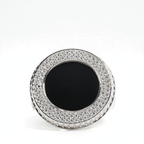 Men's 925 Sterling Silver Double Halo Moissanite Statement Ring 3.34ct Size 10.5 (3)