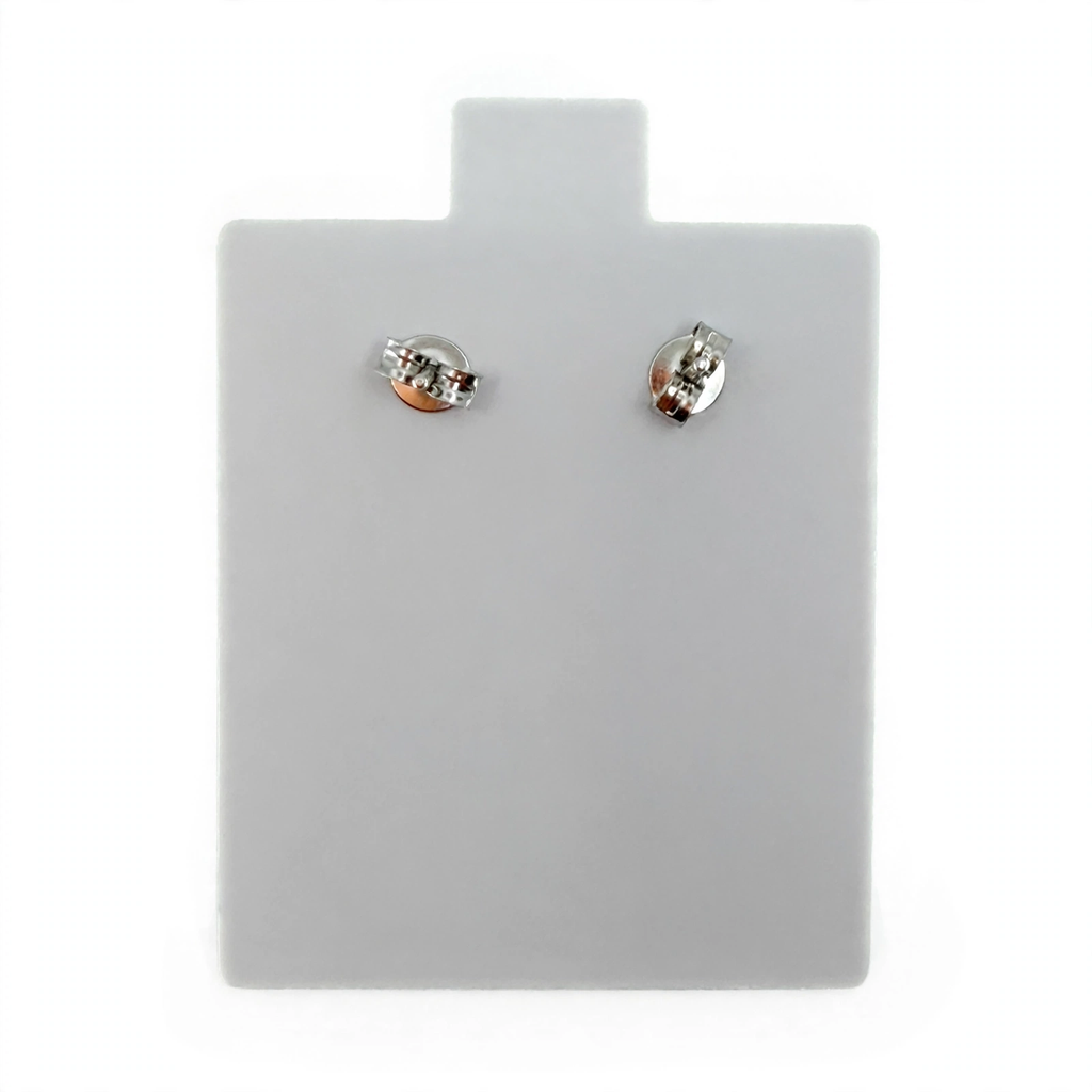 Oval Moissanite Stud Earrings in Rhodium-Plated 925 Sterling Silver, 6.00 Ct (2)