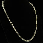 26in 5.4mm Bold 925 Sterling Silver Franco Chain Necklace 43.5g (2)