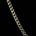 26in 5.4mm Bold 925 Sterling Silver Franco Chain Necklace 43.5g (4)