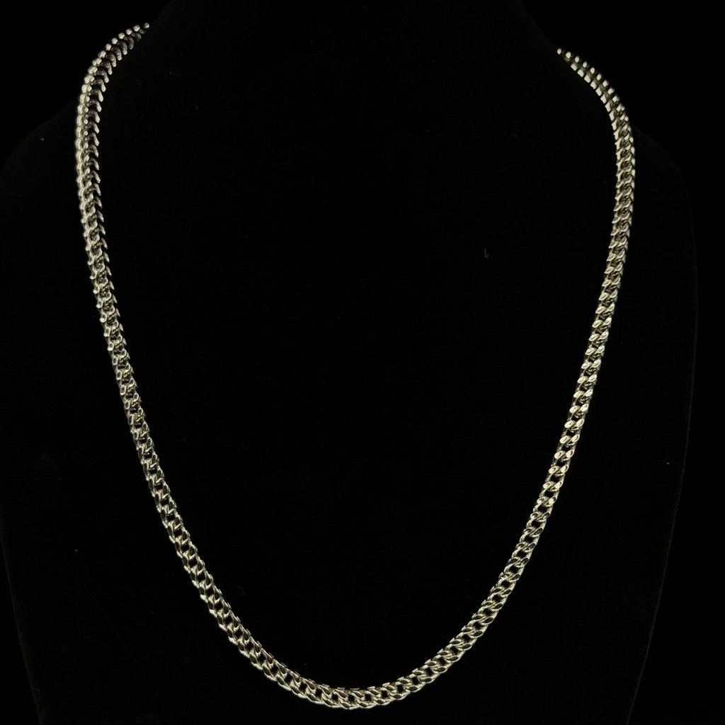 26in 5.4mm Bold 925 Sterling Silver Franco Chain Necklace 43.5g