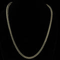 26in 5.4mm Bold 925 Sterling Silver Franco Chain Necklace 43.5g