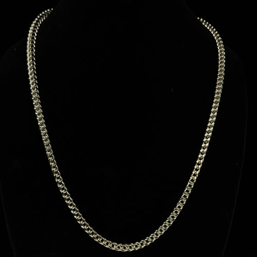 26in 5.4mm Bold 925 Sterling Silver Franco Chain Necklace 43.5g