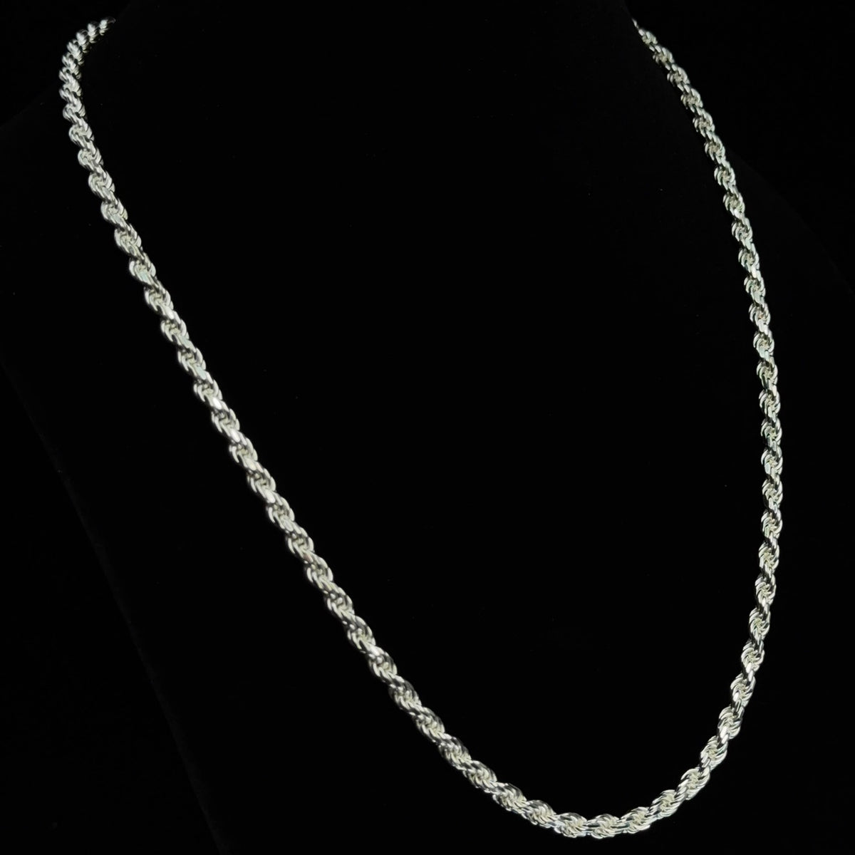 925 Sterling Silver & Gold-Tone Italian Rope Chain, 24in, 4.88mm, 44.99g (2)