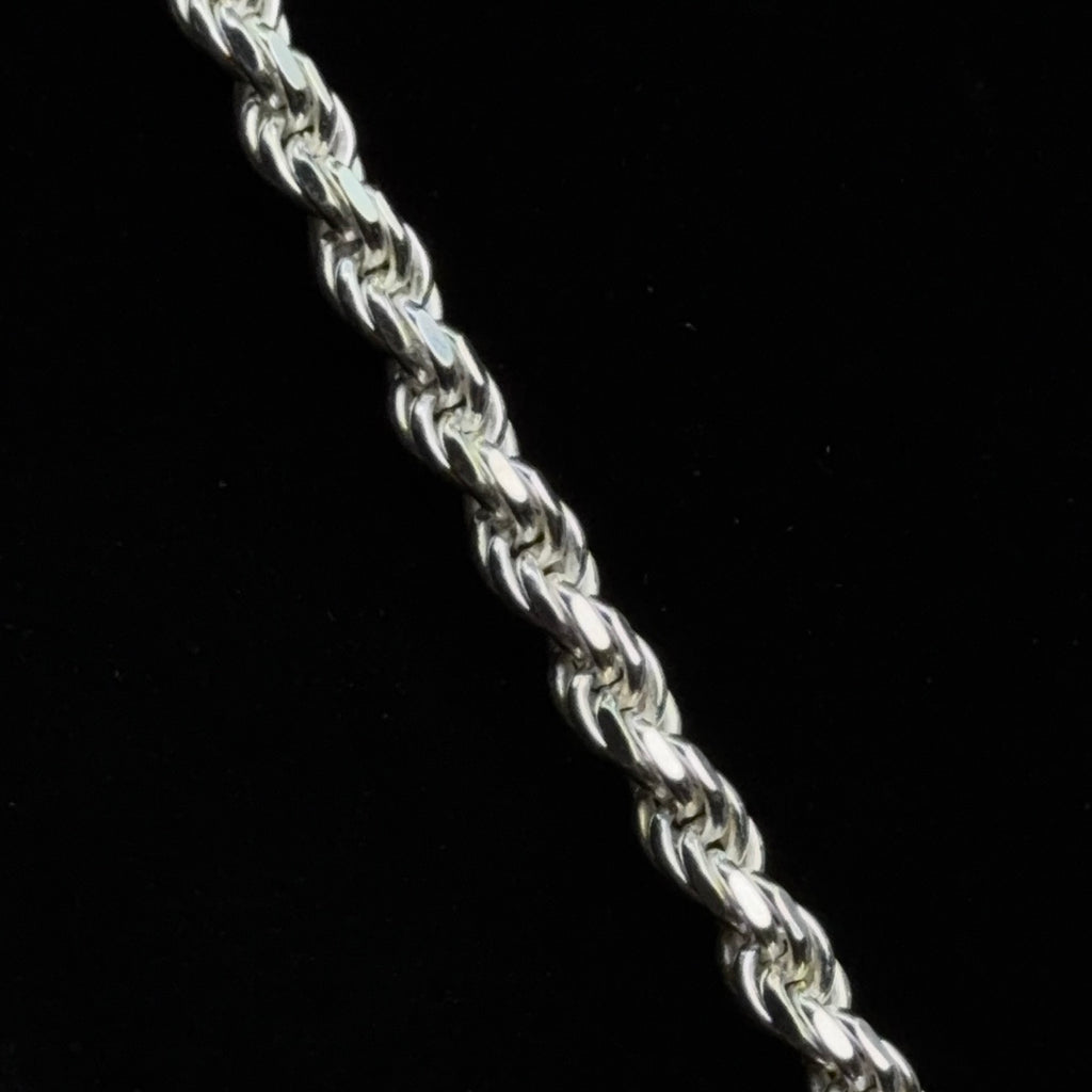 925 Sterling Silver & Gold-Tone Italian Rope Chain, 24in, 4.88mm, 44.99g (3)