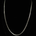 Italian 925 Sterling Silver Curb Chain 30in 4.76mm