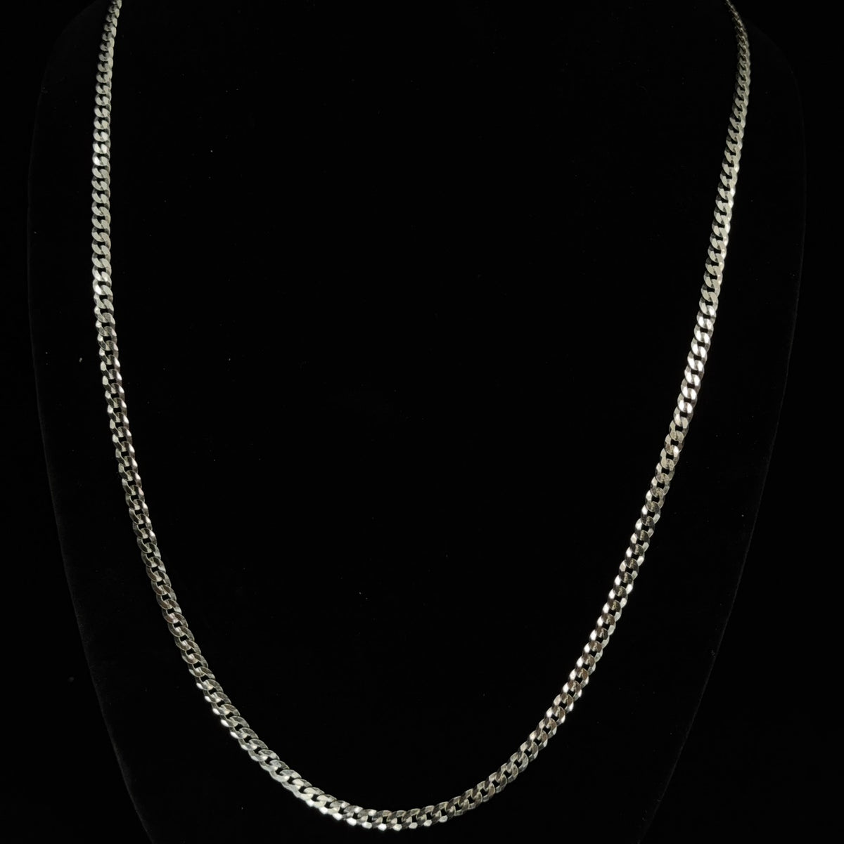 Italian 925 Sterling Silver Curb Chain 30in 4.76mm