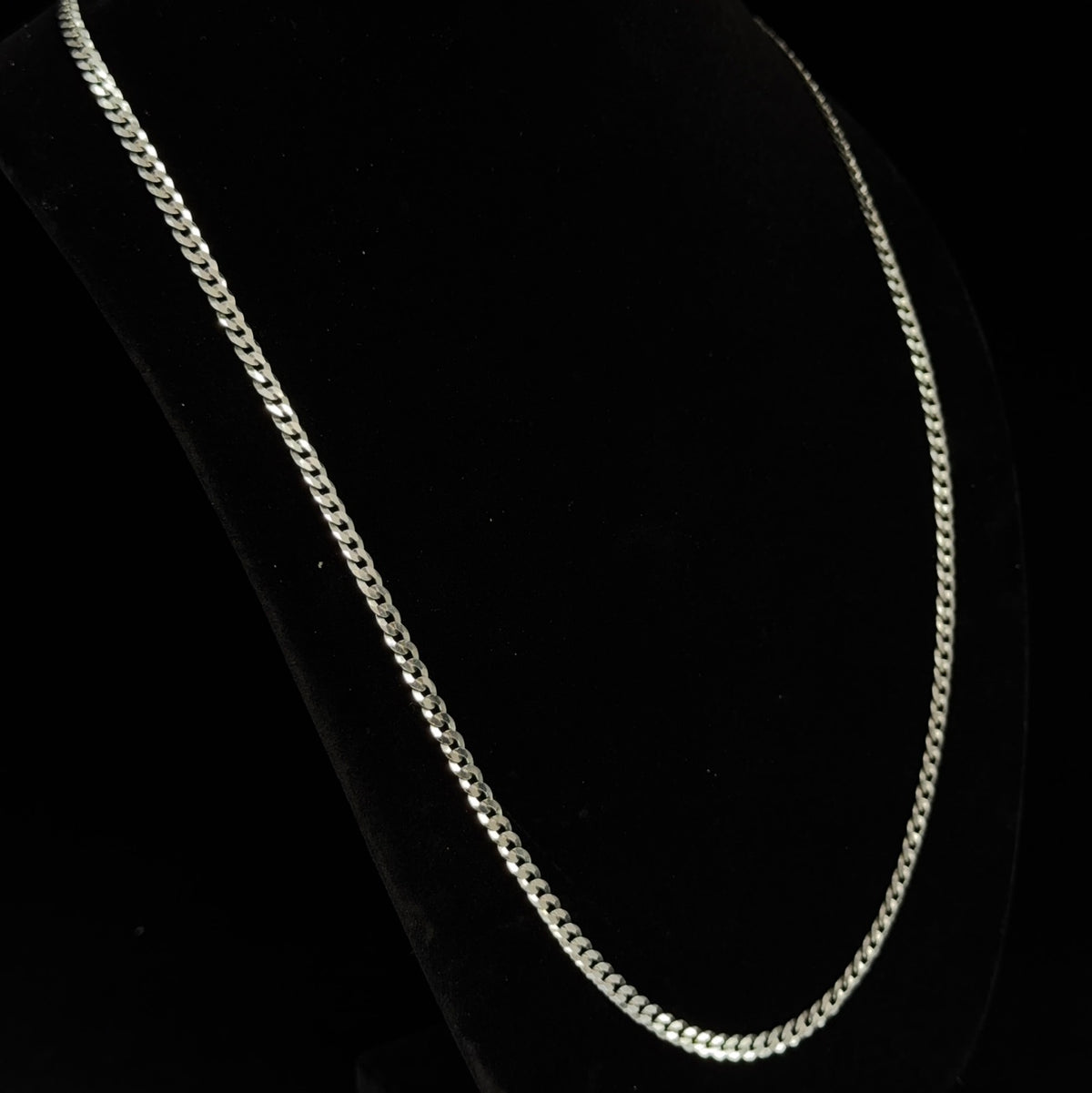 Italian 925 Sterling Silver Curb Chain 30in 4.76mm (2)
