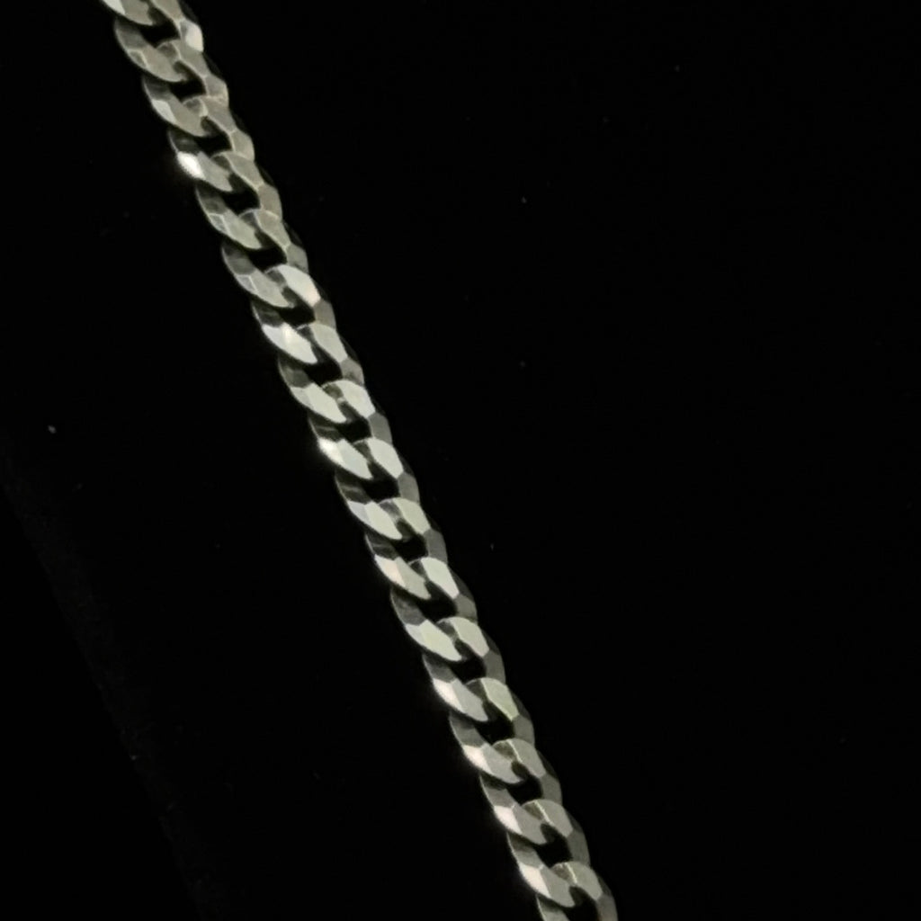 Italian 925 Sterling Silver Curb Chain 30in 4.76mm (3)