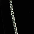 Italian 925 Sterling Silver Curb Chain 30in 4.76mm (4)