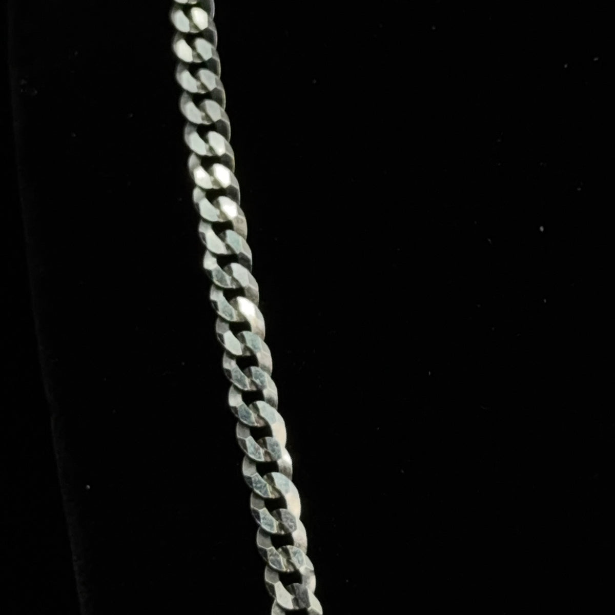 Italian 925 Sterling Silver Curb Chain 30in 4.76mm (4)