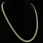 Luxury 24in Miami Cuban Chain 925 Sterling Silver with 20ct Moissanite Iced Links (2)