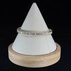 4MM 18K Gold Vermeil Silver Tennis Bracelet with 15ct Moissanite, 7in (2)