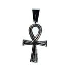 Iced Out Ankh Cross 925 Silver Pendant with 2ct Moissanite (2)