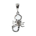 925 Sterling Silver Scorpion Animal Pendant