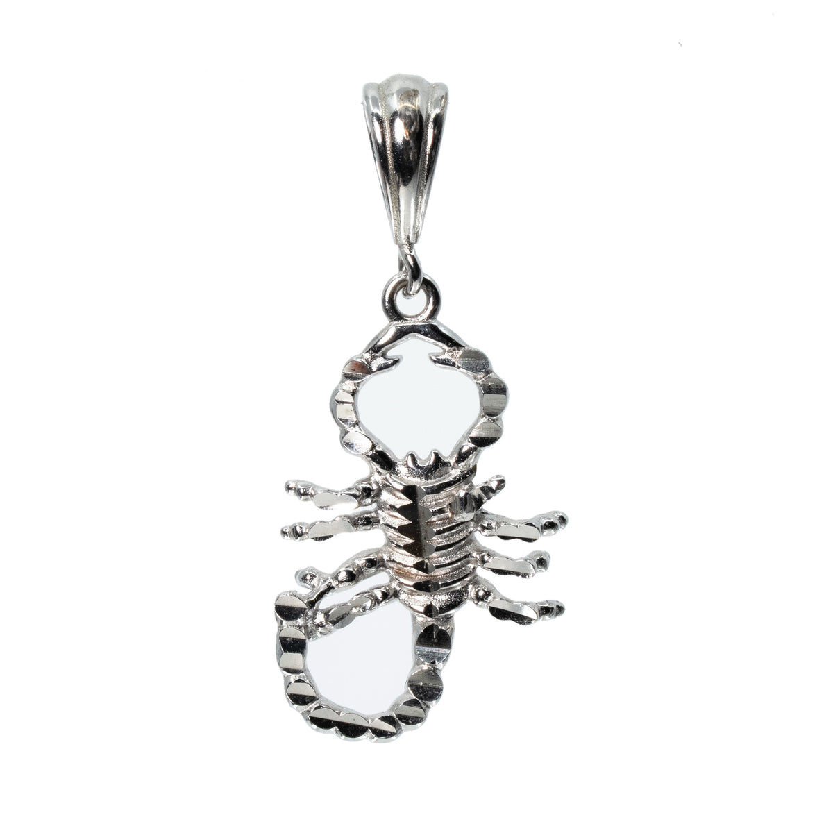 925 Sterling Silver Scorpion Animal Pendant