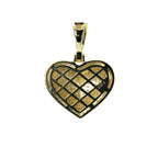 Pavé Heart Moissanite 925 Sterling Silver Pendant 4.00ct (2)